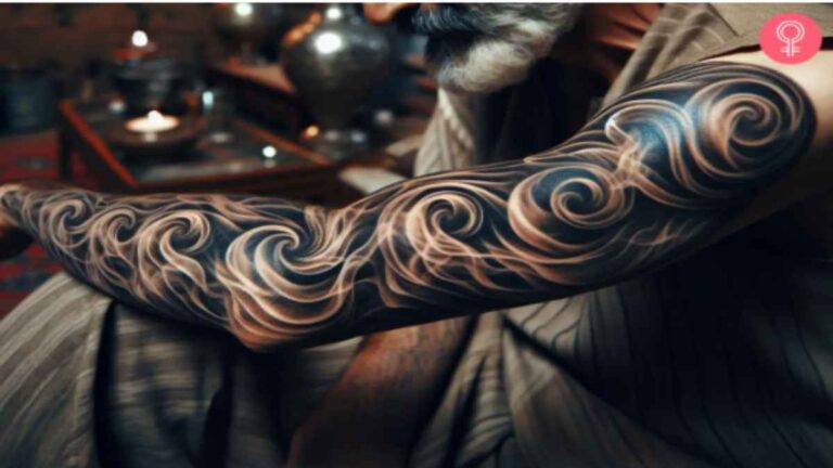 shading sleeve tattoo designs